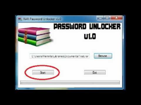 crack rar password using cmd
